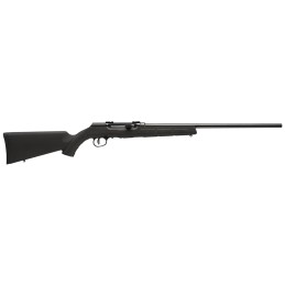 Savage Arms 47001 A17  SemiAuto 17 HMR Caliber with 101 Capacity 22 Barrel Black Metal Finish  Matte Black Synthetic Stock Right