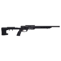 Savage Arms 70248 B22 Precision Full Size Bolt Action 22 LR 101 18 Barrel Matte Black Metal Finish  Adjustable MDT ACC Aluminum 