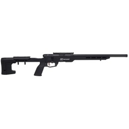 Savage Arms 70548 B22 Precision Bolt Action 22 WMR Caliber with 101 Capacity 18 Barrel Matte Black Metal Finish  Adjustable MDT 