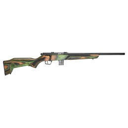 Savage Arms 91936 93 Minimalist 22 WMR Caliber with 101 Capacity 18 Barrel Matte Black Metal Finish  Boyds Minimalist Green Lami