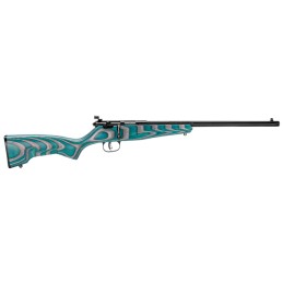 Savage Arms 13802 Rascal  22 LR Caliber with 1rd Capacity 16.12 Barrel Matte Blued Metal Finish  Boyds Minimalist GrayTeal Hybri