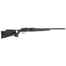 Savage Arms 47800 A17 Sporter SemiAuto 17 WSM Caliber with 81 Capacity 22 Barrel Satin Black Metal Finish  Fixed Thumbhole Gray 