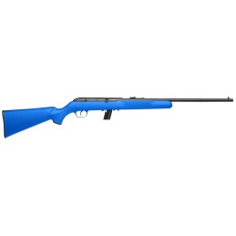 Savage Arms 40217 64 F 22 LR 101 21 Blued BarrelRec Drilled  Tapped Blue Synthetic Stock Open Sights