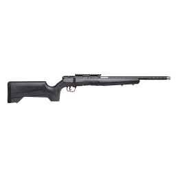 Savage Arms 70519 B Series Precision Full Size 22 WMR 101 18 Black Threaded Barrel Black Picatinny Rail Steel Receiver Black Car