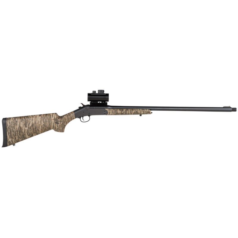 Stevens 57664 301 Turkey XP 20 Gauge 26 1rd 3 Matte Black Mossy Oak Bottomland Right Hand 1x30mm Red Dot