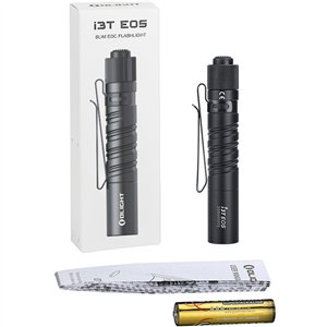 i3T EOS Mini Flashlight Black