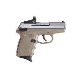 SCCY Industries CPX1TTDERD CPX1 RD 9mm Luger Caliber with 3.10 Barrel 101 Capacity Flat Dark Earth Finish Frame Stainless Steel 