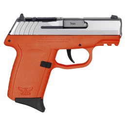 SCCY Industries CPX2TTORRDRG3 CPX2 Gen3 RD 9mm Luger 101 3.10 Orange Polymer wPicatinny Rail Serrated Stainless Steel Slide Oran