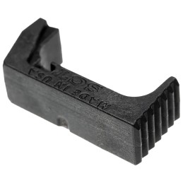 Sct Manufacturing 210190202 Sub Compact Mag Catch Compatible w Glock 43X Mags Black Plastic