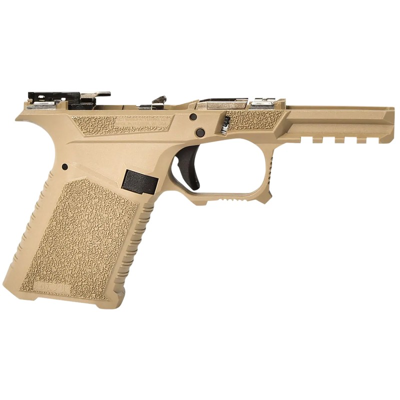 Sct Manufacturing 0226000000IA Compact  Compatible w Gen3 192332 Flat Dark Earth Polymer Frame Aggressive Texture Grip