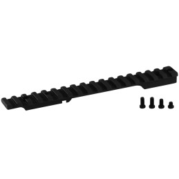 Seekins Precision 0010710007 Remington 700 Long Action 20 MOA 8 Screws  Black Anodized