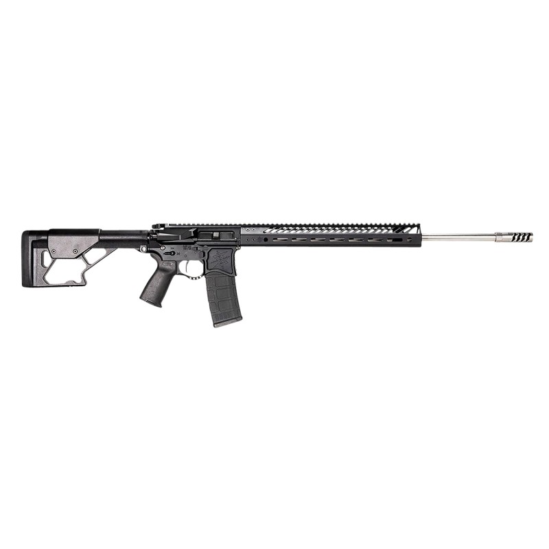 Seekins Precision 0011300117BLK DMR  6mm ARC 301 18 Stainless Barrel Black Rec 10XRay Stock Magpul Grip Timney Trigger Ambi Cont