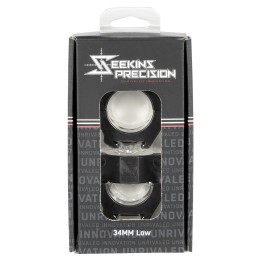 Seekins Precision 0010630002 Scope Rings  Matte Black 34mm Low