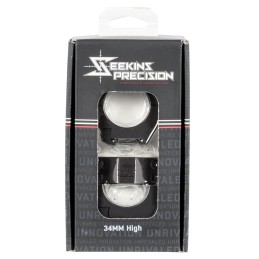 Seekins Precision 0010630006 Scope Rings  Matte Black 34mm High