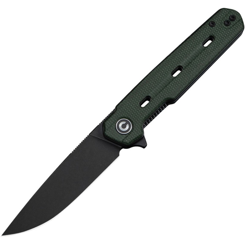 Navo Linerlock Green Micarta