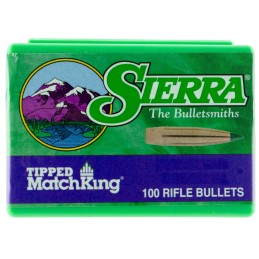 Sierra 7430 Tipped MatchKing  6.5 Creedmoor .264 130 gr Tipped MatchKing 100 Per Box