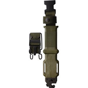 M-9 Combat Knife Green No Saw