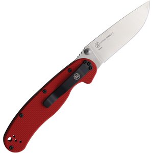 RAT II Linerlock Red G10 S35VN