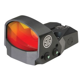 Sig Sauer ElectroOptics SOR11600 Romeo1 Open Reflex Sights Black Anodized 6 MOA Red Dot Reticle Illuminated