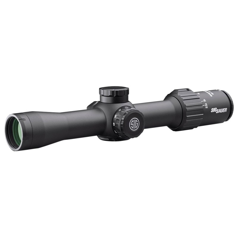 Sig Sauer ElectroOptics SOSBDX32111 Sierra3BDX 2  Black Anodized 2.58x32mm 30mm Tube Illuminated BDXR1 Digital Reticle