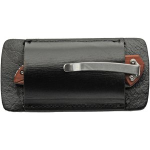 4.75" Black Folder Belt Sheat