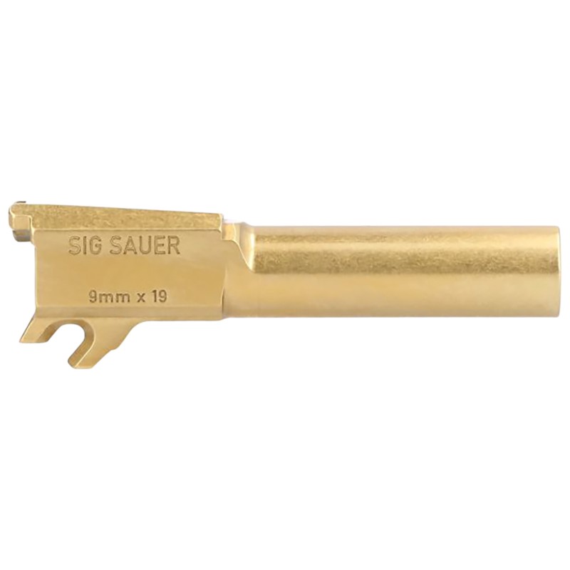 Sig Sauer 8900776 P365  Fits Sig P365 P365X P365 XMacro 9mm Luger 3.10 Gold Titanium Nitride Features Loaded Chamber Indicator