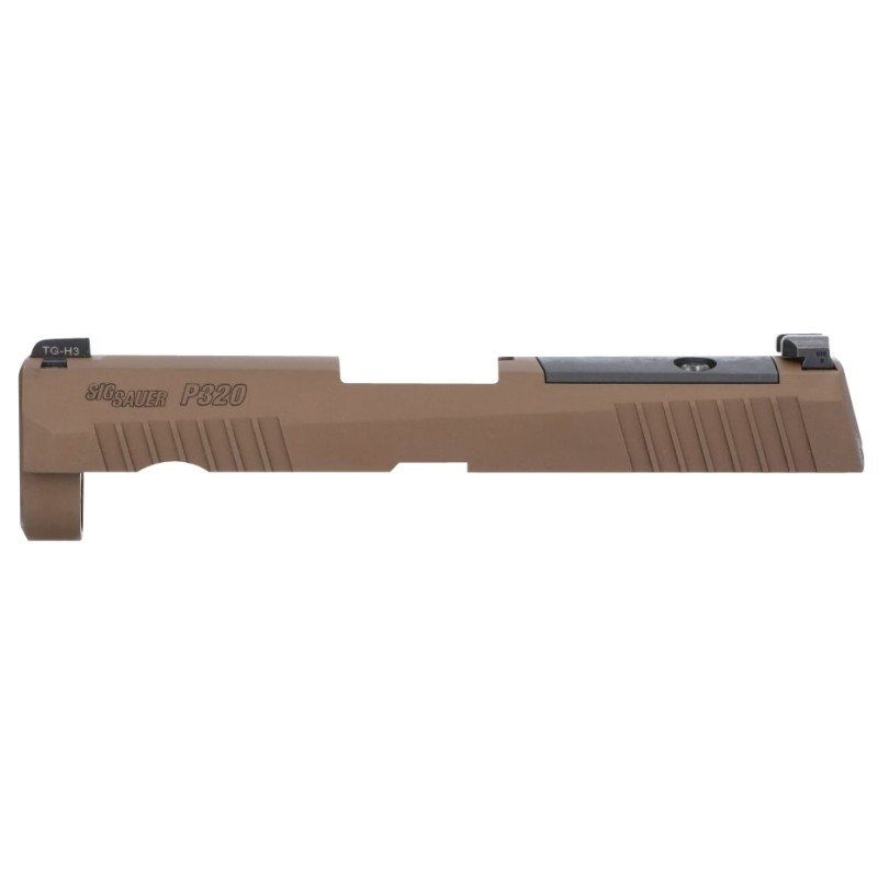 Sig Sauer 8900279 P320 XSeries Slide Assembly 3.9 Barrel Sig P320 9mm Luger Coyote Brown Stainless Steel Romeo1Pro