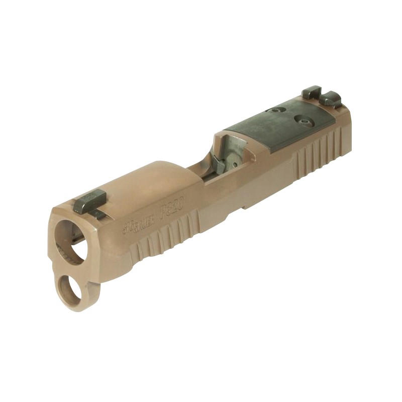 Sig Sauer 8900276 P320 XSeries Slide Assembly 3.6 Barrel Sig P320 9mm Luger Coyote Brown Stainless Steel Romeo1Pro