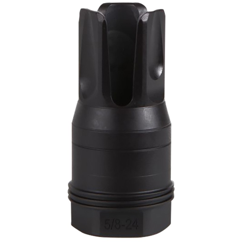 Sig Sauer SL76258X2490DEGF ClutchLok QD Q.D. Flash Hider Black Stainless Steel with 58 24 tpi Threads for 7.62mm 90 Degree Taper