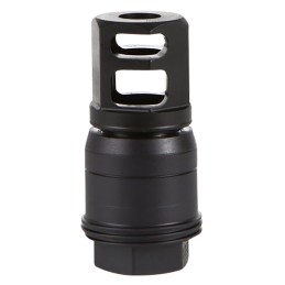 Sig Sauer SL55612X2890DEGM ClutchLok QD Muzzle Brake Black Stainless Steel with 58 24 tpi Threads for 5.56mm 90 Degree Taper