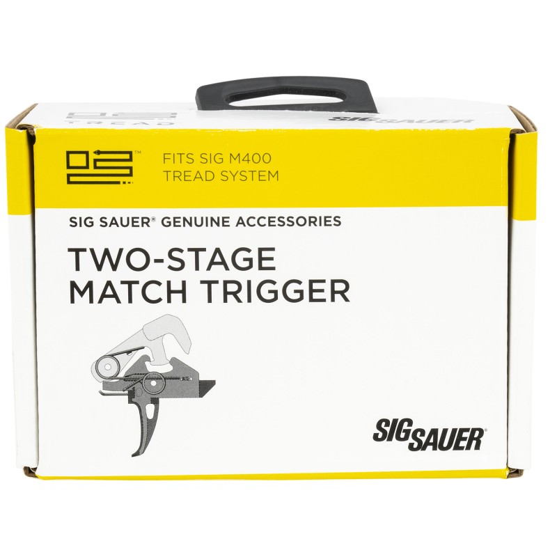 Sig Sauer 8900696 Tread M400 Trigger Kit Two Stage Flat Trigger with 5 lbs Draw Weight for AR 15 M4 Sig M400 Sig MCX Sig 516