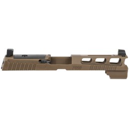 Sig Sauer 8900953 P320  Sig P320 9mm Luger PVD Coyote Brown Stainless Steel Optic Ready Slide XRAY3 Suppressor Sights Compatible