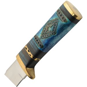 Oceans Blue Fixed Blade