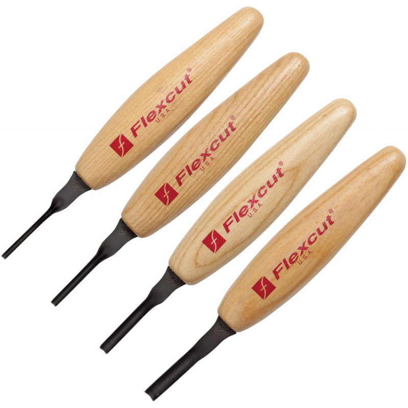 Shallow U-Gouge Micro Tool Set