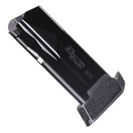 Sig Sauer MAG365912 P365 Micro Compact 12rd Extended 9mm Luger Fits Sig P365P365XLP365 Micro Compact Blued Steel