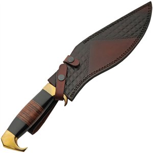 Kukri Style Bowie Leather