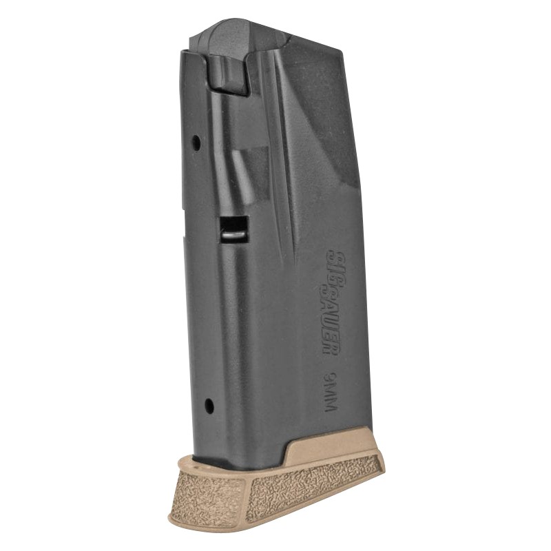 Sig Sauer MAG365910XCOY P365 Micro Compact 10rd 9mm Luger Black Coyote Steel