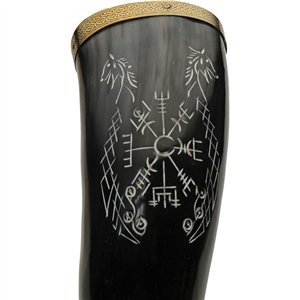 Viking Compass Horn