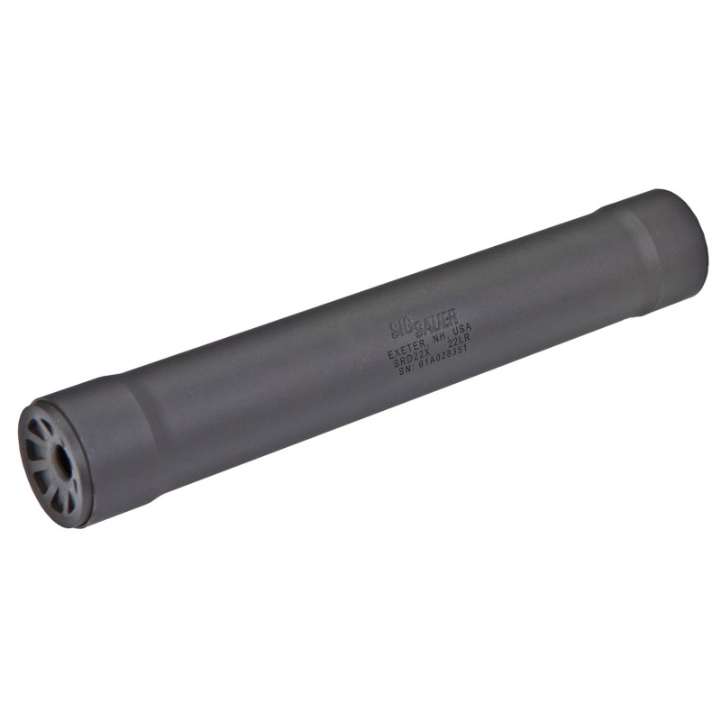 Sig Sauer SRD22X SRD22X  22 LR 1 Black Titanium Tube w17 4 Stainless Steel Baffles 12 28 tpi