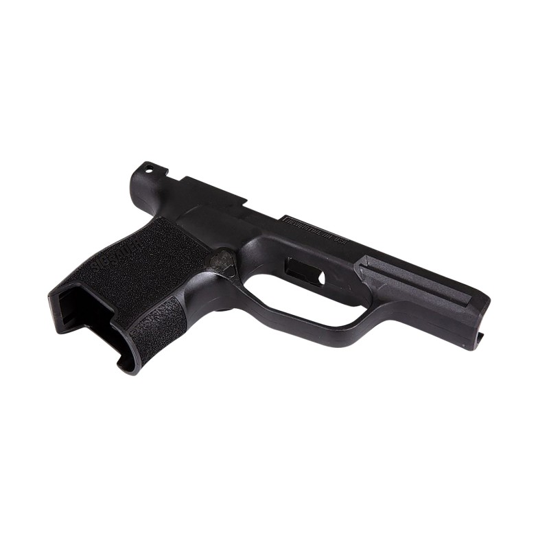 Sig Sauer 8900156 P365 Grip Module 9mm Luger Black Polymer Fits Sig P365 Manual Safety