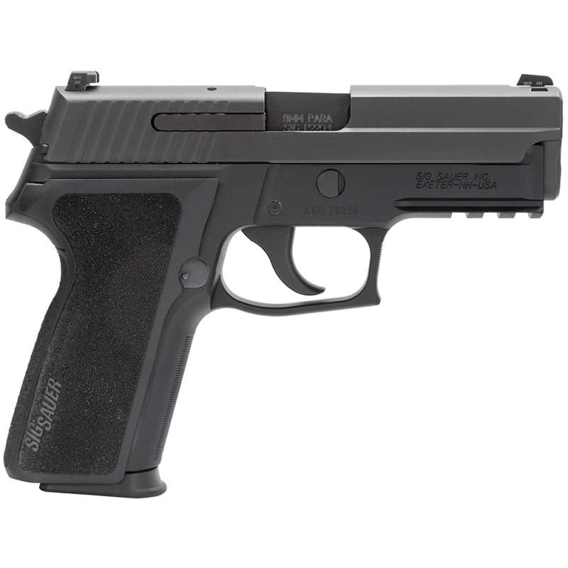 Sig Sauer 229R9BSSCA P229 Compact CA Compliant 9mm Luger 3.90 101 Black Hardcoat Anodized Black 1Piece Ergo Grip