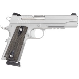 Sig Sauer 1911R45SSSCA 1911 Full Size CA Compliant 45 ACP Caliber with 5 Barrel 81 Capacity Overall Stainless Steel Finish Picat