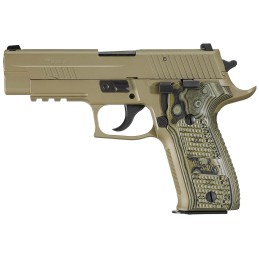 Sig Sauer 226R9SCPNCA P226 Scorpion CA Compliant 9mm Luger 4.40 101 Flat Dark Earth Flat Dark Earth Hogue Extreme G10 Piranha Gr