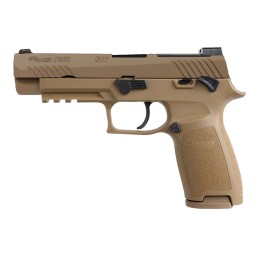 Sig Sauer 320F9M17MSMA P320 M17 MA Compliant 9mm Luger Caliber with 4.70 Barrel 101 Capacity Overall Coyote PVD Finish Stainless