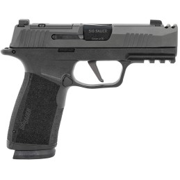 Sig Sauer 365XCA9COMP P365XMACRO  9mm Luger 3.10 171 Black Steel Slide with Optic Cuts  Integrated Compensator XRAY Sights