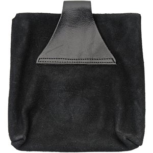 Large Medieval Pouch Black