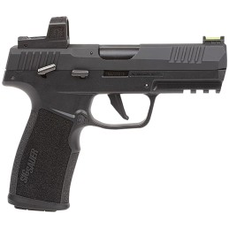 Sig Sauer 322CBRXZE P322  Compact 22 LR 201 2 4 Threaded Barrel Black Optic CutSerrated Slide Picatinny Rail Frame Textured Grip