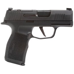 Sig Sauer 365X9BXR3PMS P365X  MicroCompact 9mm Luger 121 3.10 Black Steel Barrel Black Nitron Optic ReadySerrated Stainless Stee