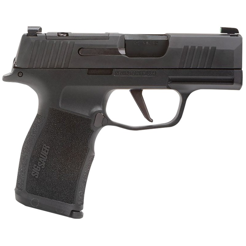 Sig Sauer 365X9BXR3PMS P365X  MicroCompact 9mm Luger 121 3.10 Black Steel Barrel Black Nitron Optic ReadySerrated Stainless Stee