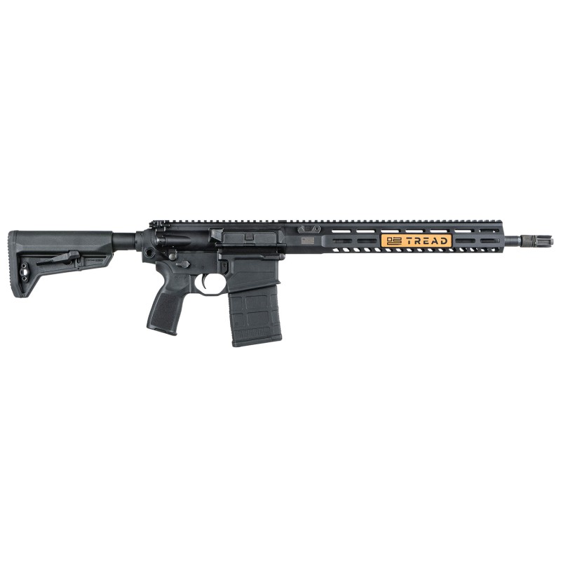 Sig Sauer R716I16BTRD 716i Tread 7.62x51mm NATO 201 16  Black Hard Coat Anodized Metal Finish Black Adjustable Telescopic Stock 